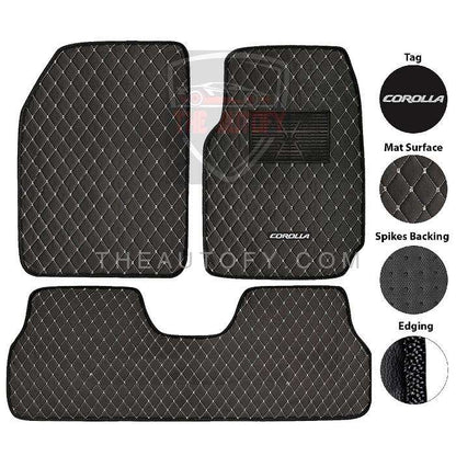 Toyota Corolla Floor Mats - Model 2008-2014