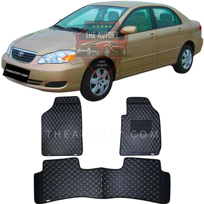 Toyota Corolla Floor Mats - Model 2002-2008