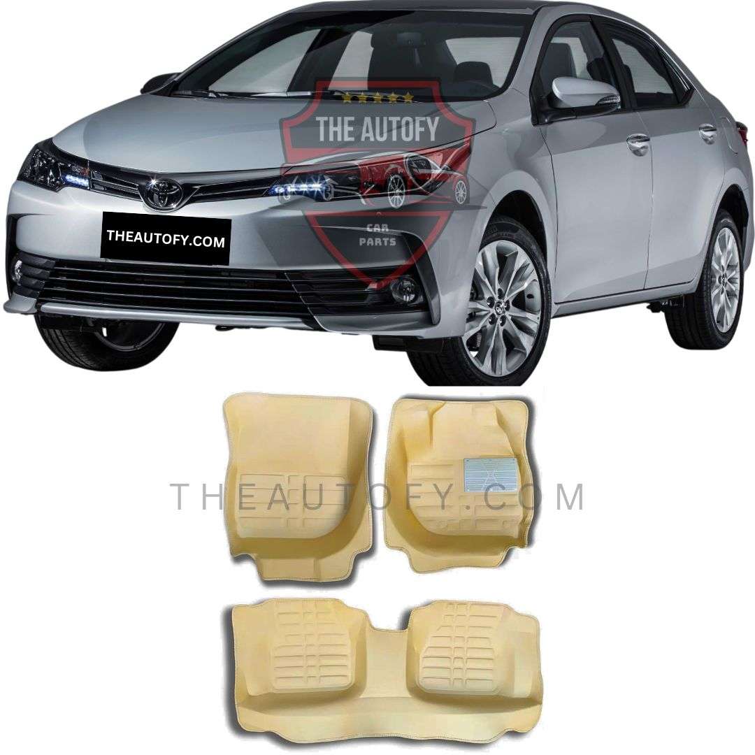 Toyota Corolla Floor Mats - Model 2014-2025