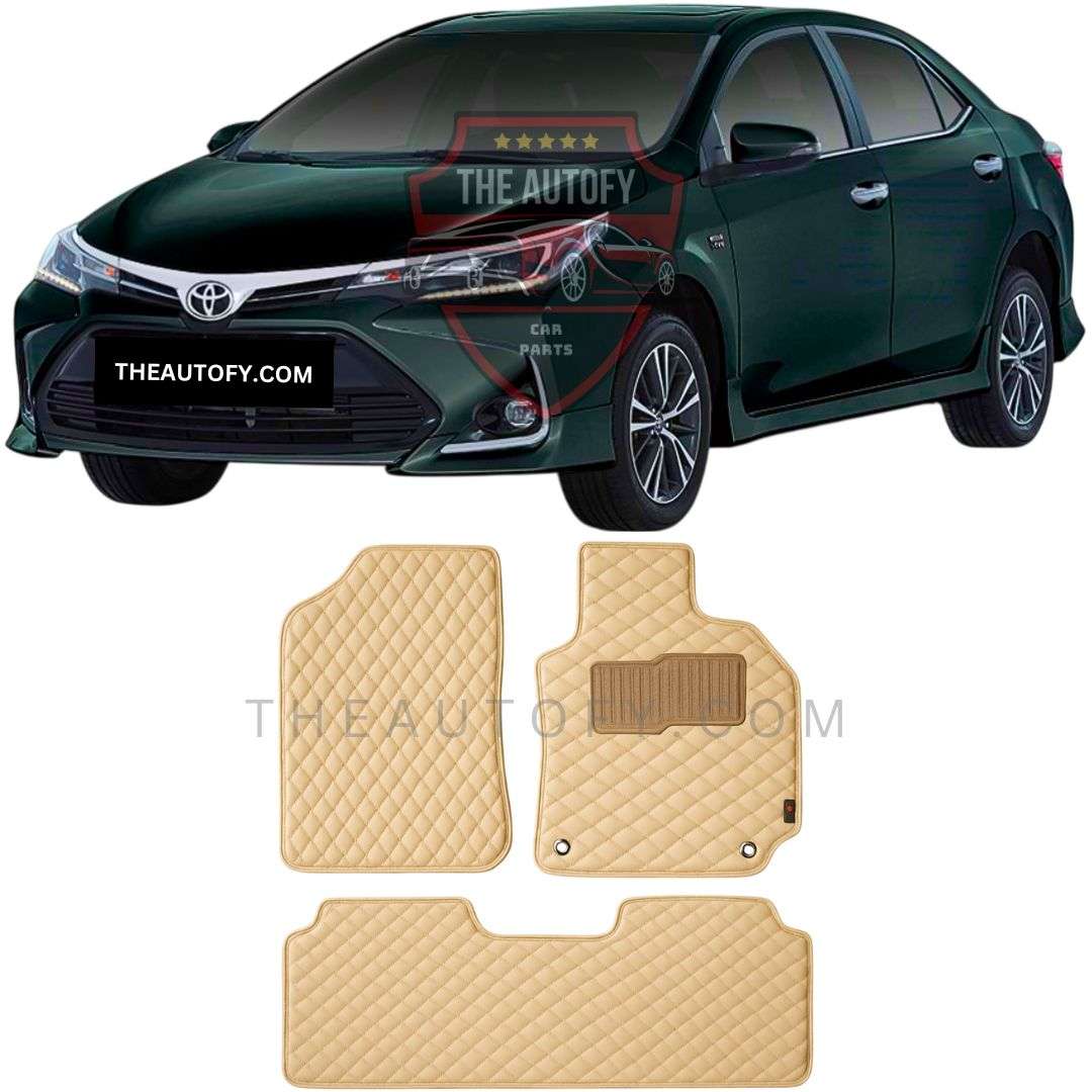 Toyota Corolla Floor Mats - Model 2014-2025