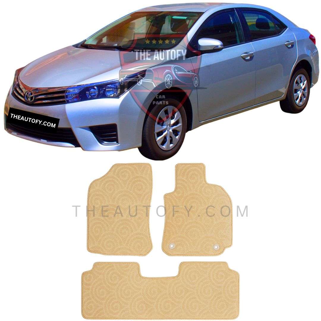 Toyota Corolla Floor Mats - Model 2014-2025