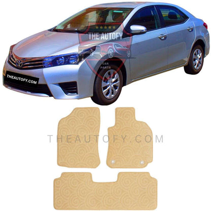 Toyota Corolla Floor Mats - Model 2014-2025