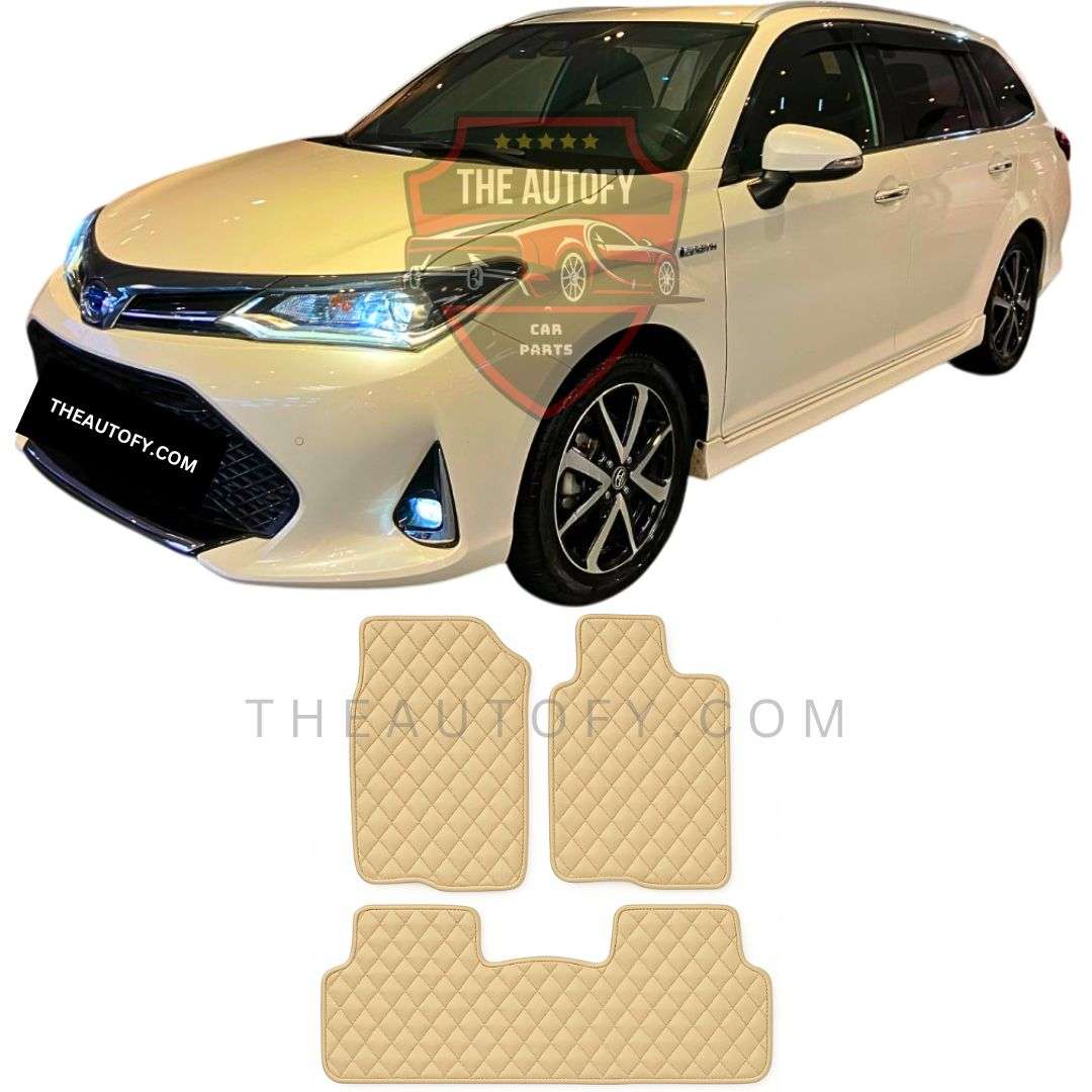 Toyota Corolla Fielder Floor Mats - Model 2012-2019