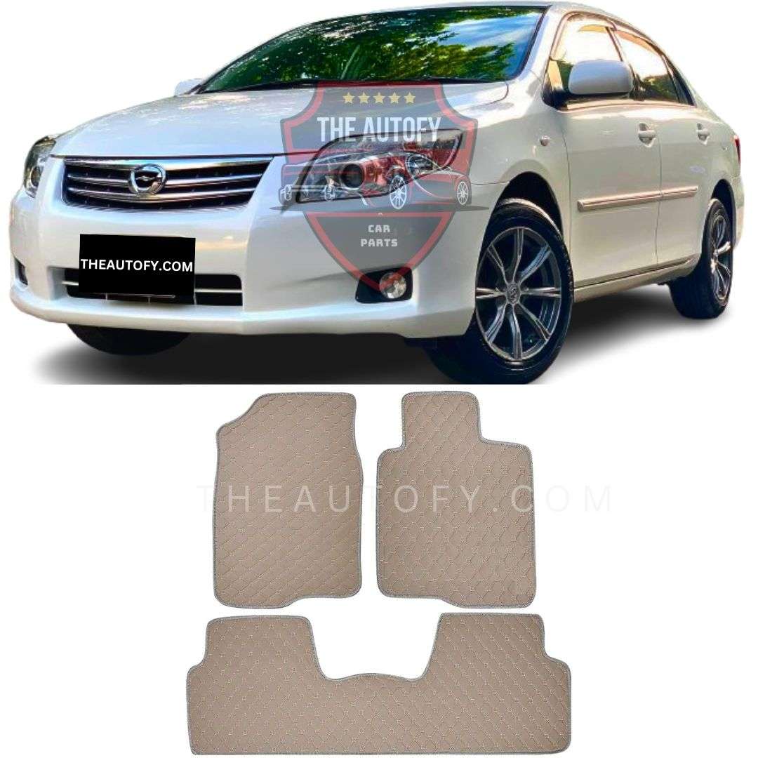 Toyota Axio Floor Mats - Model 2006-2012