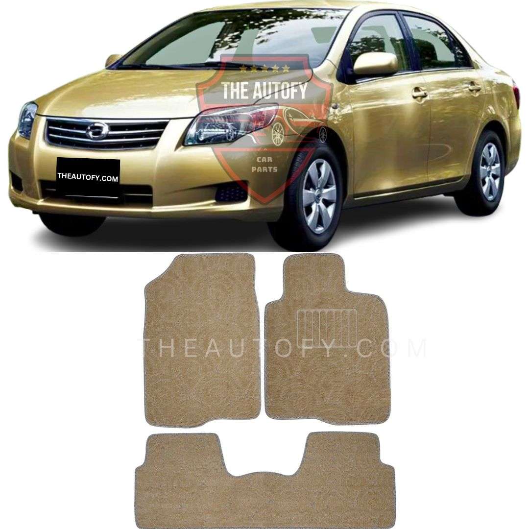 Toyota Axio Floor Mats - Model 2006-2012