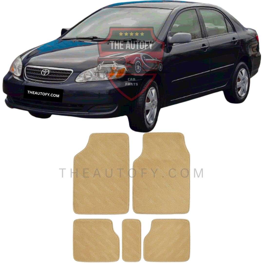 Toyota Corolla Floor Mats - Model 2002-2008