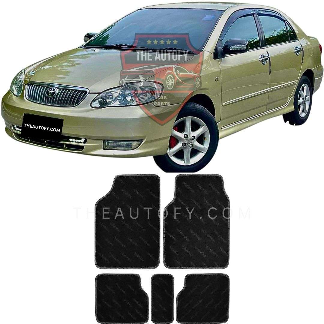 Toyota Corolla Floor Mats - Model 2002-2008