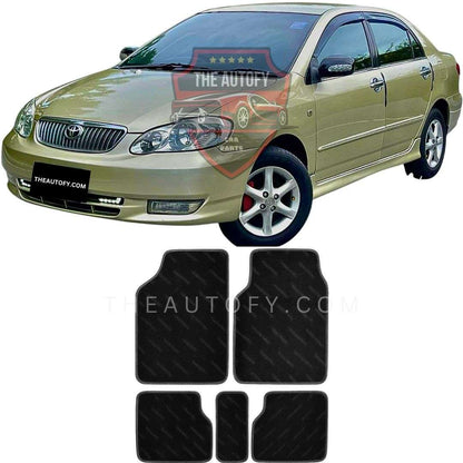 Toyota Corolla Floor Mats - Model 2002-2008