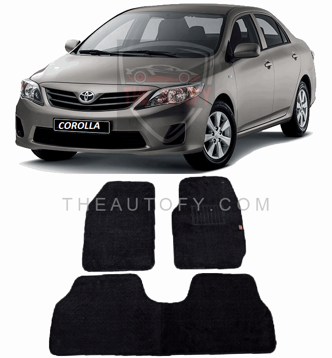 Toyota Corolla Floor Mats - Model 2008-2014