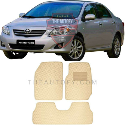 Toyota Corolla Floor Mats - Model 2008-2014