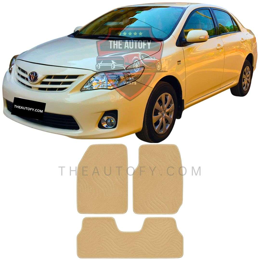Toyota Corolla Floor Mats - Model 2008-2014