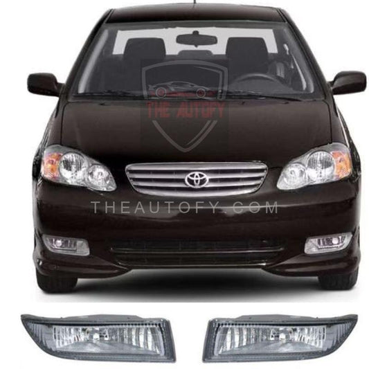 Toyota Corolla Fog Lamps Bumper Light Model 2002-2008