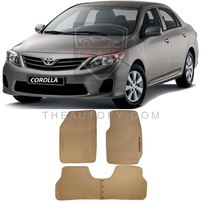Toyota Corolla Floor Mats - Model 2008-2014