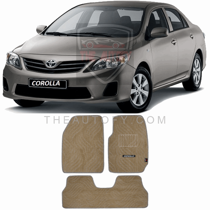 Toyota Corolla Floor Mats - Model 2008-2014