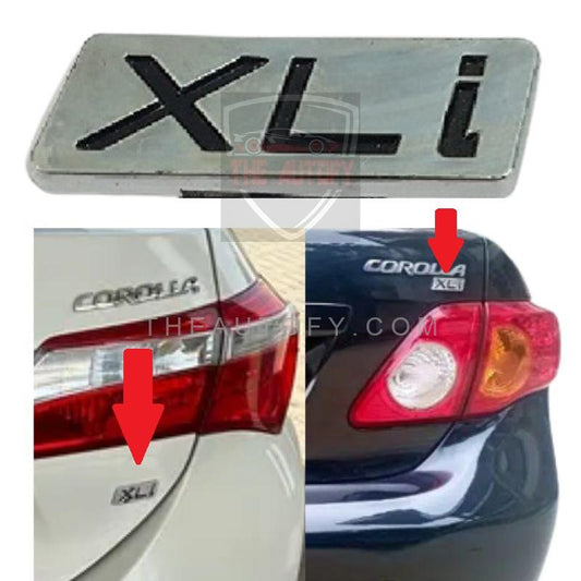 Toyota Corolla XLI Monogram Chrome | Logo