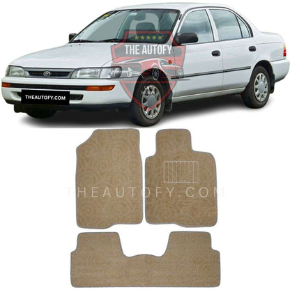 Toyota Corolla Floor Mats - Model 1994-2002