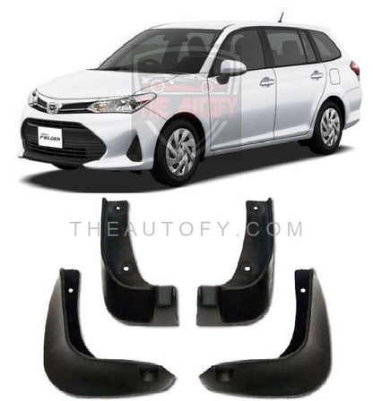 Toyota Corolla Fielder Mud Flaps 4pcs - Model 2012-2019
