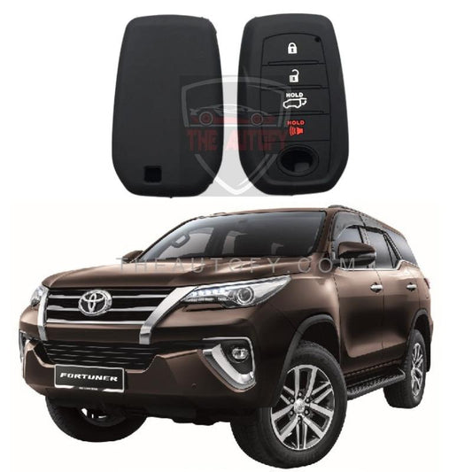 Toyota Fortuner Silicon Key Cover - Model 2016-2024