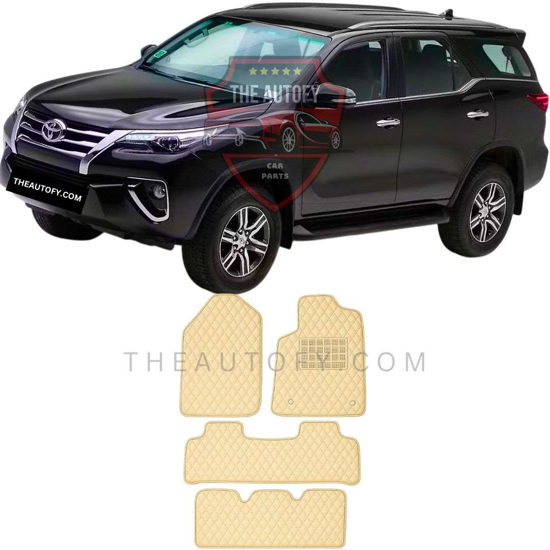 Toyota Fortuner Floor Mats - Model 2015-2025