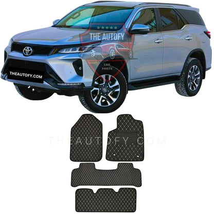 Toyota Fortuner Floor Mats - Model 2015-2025