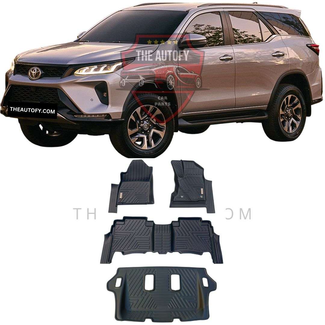 Toyota Fortuner Floor Mats - Model 2015-2025