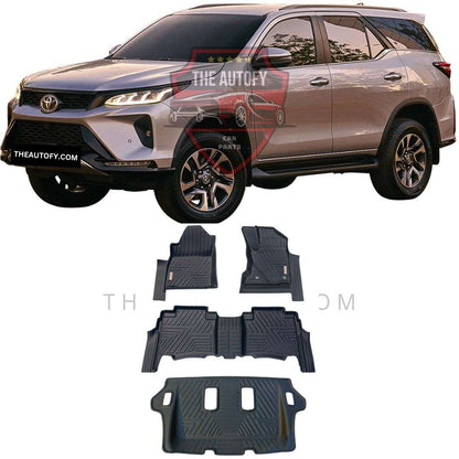 Toyota Fortuner Floor Mats - Model 2015-2025
