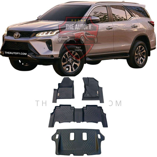 Toyota Fortuner Floor Mats - Model 2015-2025