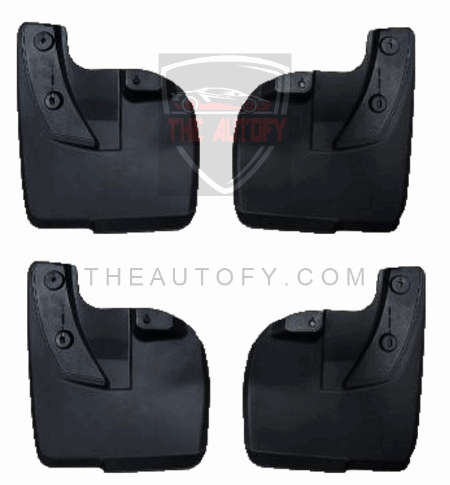 Toyota Fortuner Mud Flaps 4pcs - Model 2016-2024