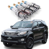 Toyota-Fortuner-Spark-Plugs-Set-Of-4pcs-Made-in-Japan-Model-2013-2016