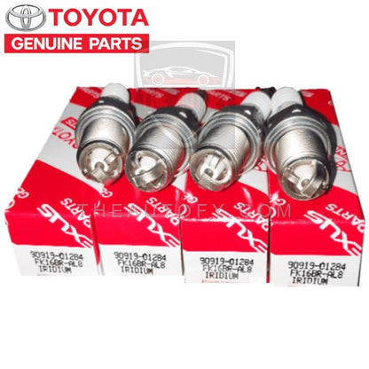 Toyota Corolla Fielder Spark Plugs Set of 4pcs - Model 2012-2019