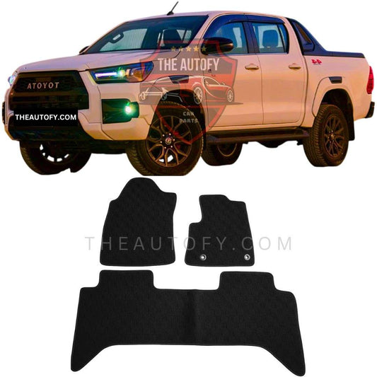 Toyota Hilux Revo Floor Mats - Model 2015-2025