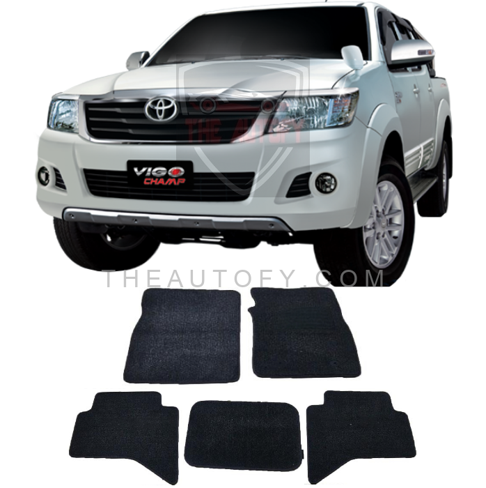 Toyota Hilux Vigo Floor Mats - Model 2005-2015
