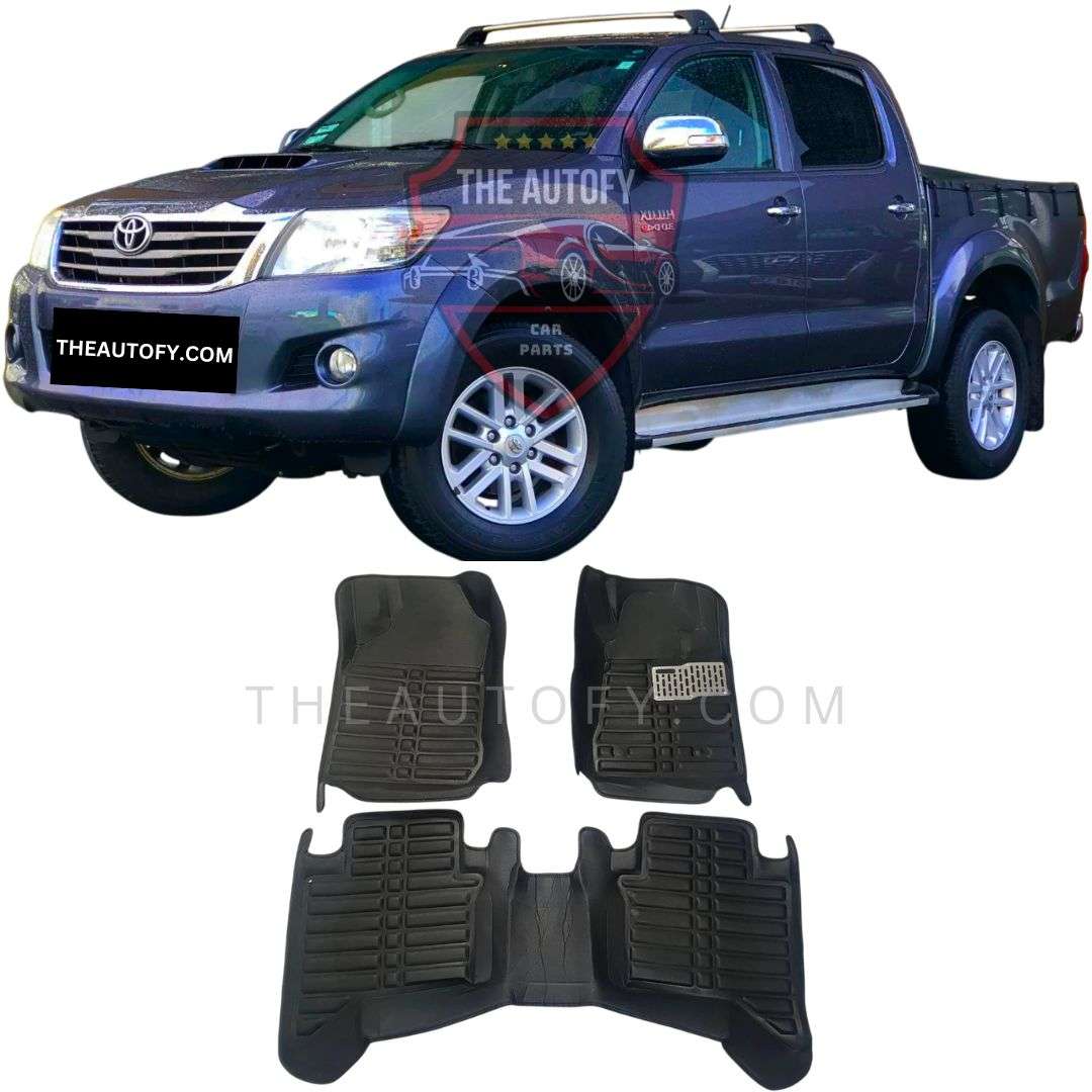 Toyota Hilux Vigo Floor Mats - Model 2005-2015