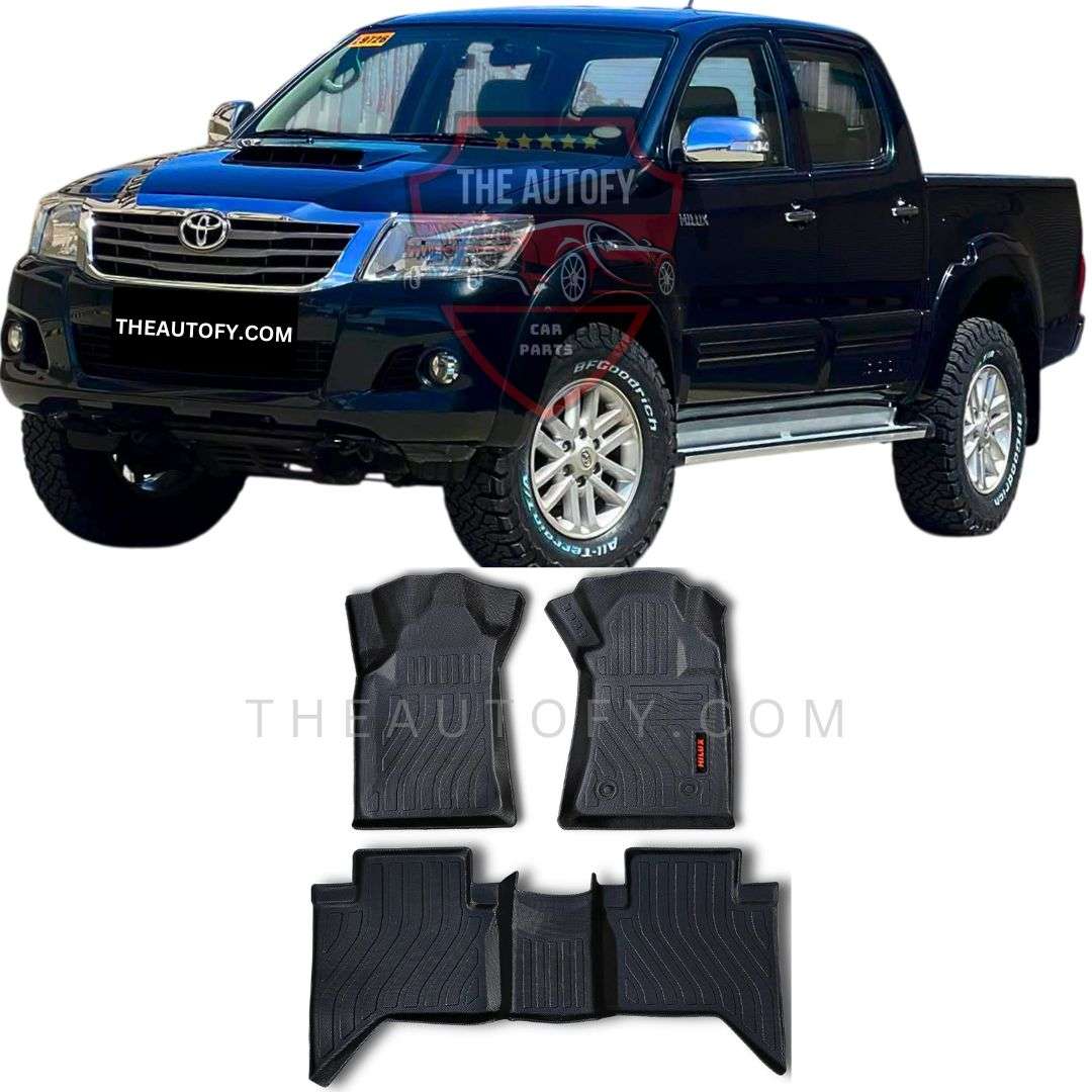 Toyota Hilux Vigo Floor Mats - Model 2005-2015