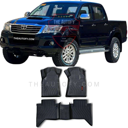 Toyota Hilux Vigo Floor Mats - Model 2005-2015