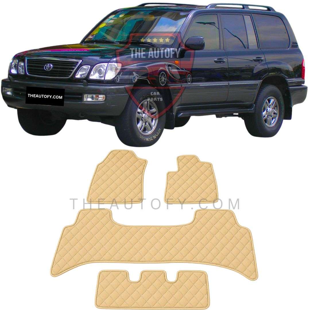 Toyota Land Cruiser FJ100 Floor Mats - Model 1998-2007