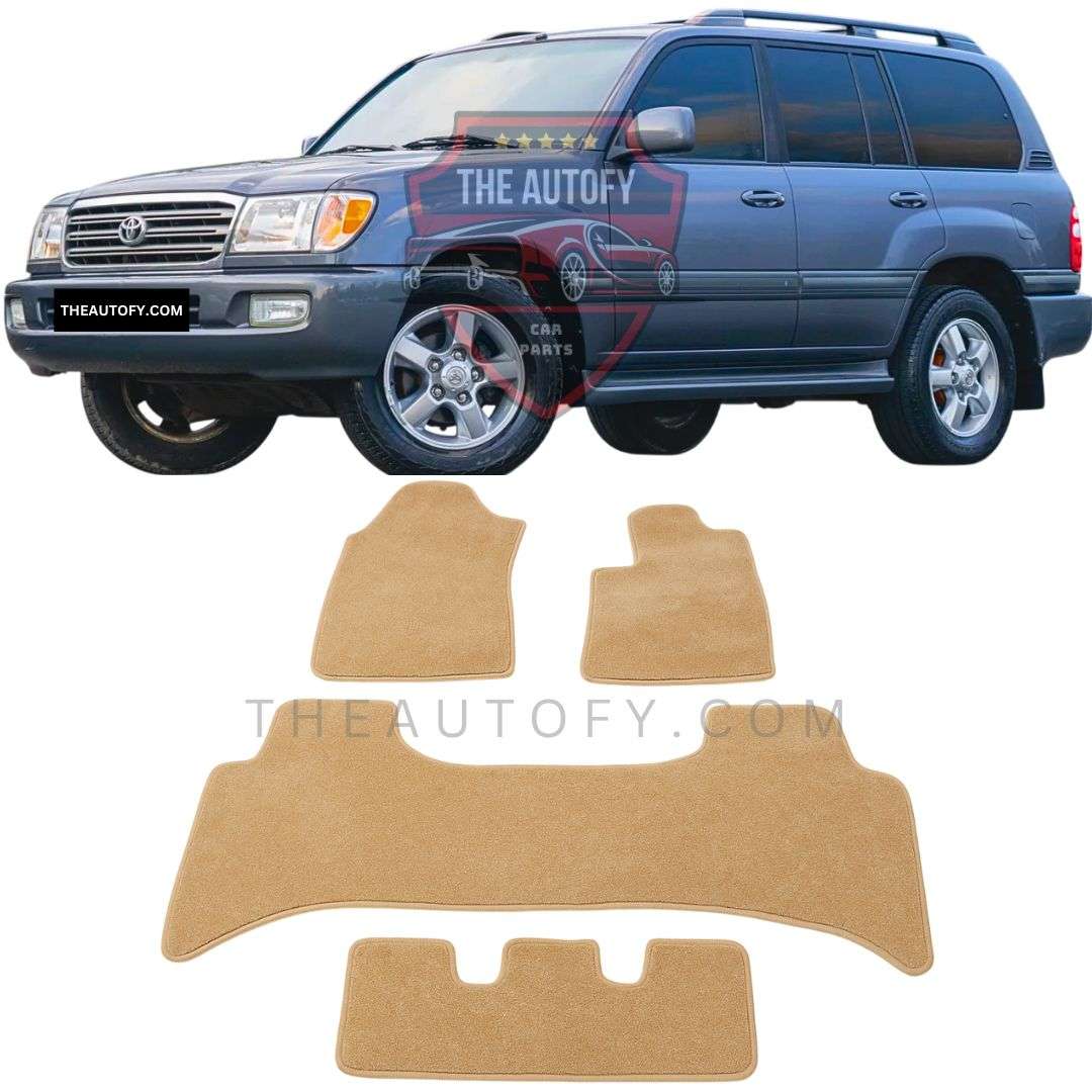 Toyota Land Cruiser FJ100 Floor Mats - Model 1998-2007