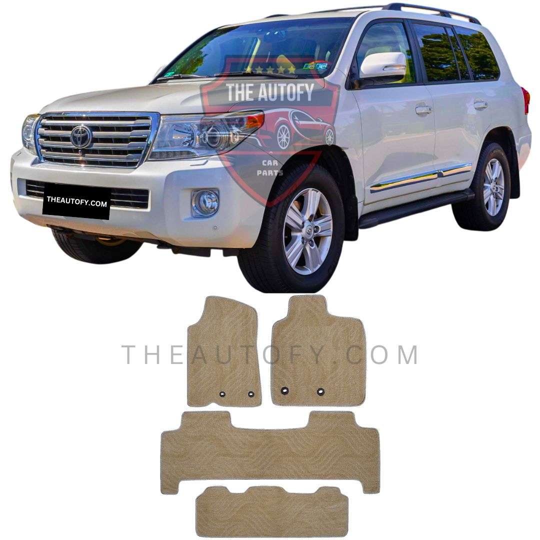 Toyota Land Cruiser FJ200 Floor Mats - Model 2007-2015