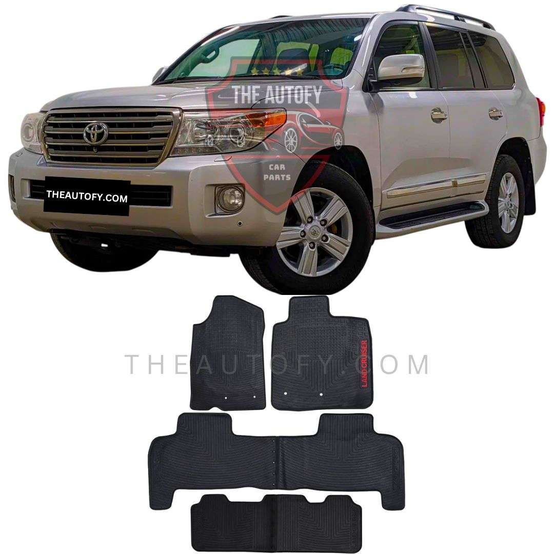 Toyota Land Cruiser FJ200 Floor Mats - Model 2007-2015