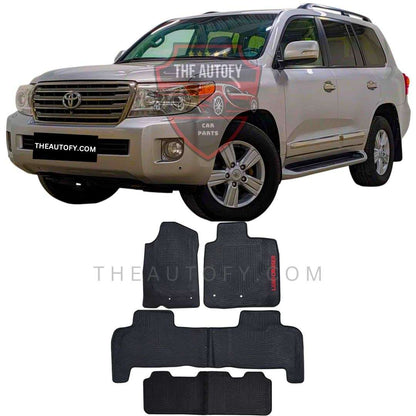 Toyota Land Cruiser FJ200 Floor Mats - Model 2007-2015