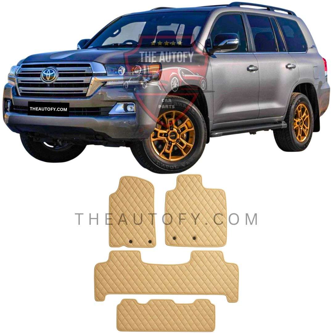 Toyota Land Cruiser FJ200 Floor Mats - Model 2015-2021