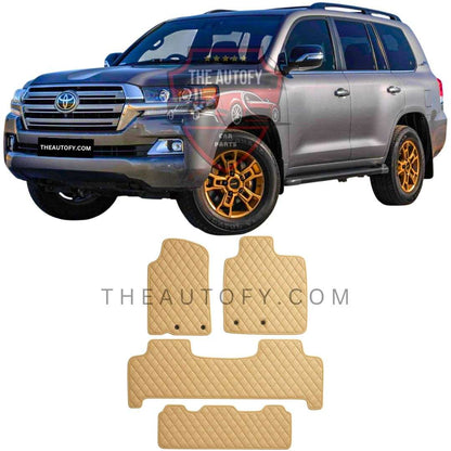 Toyota Land Cruiser FJ200 Floor Mats - Model 2015-2021
