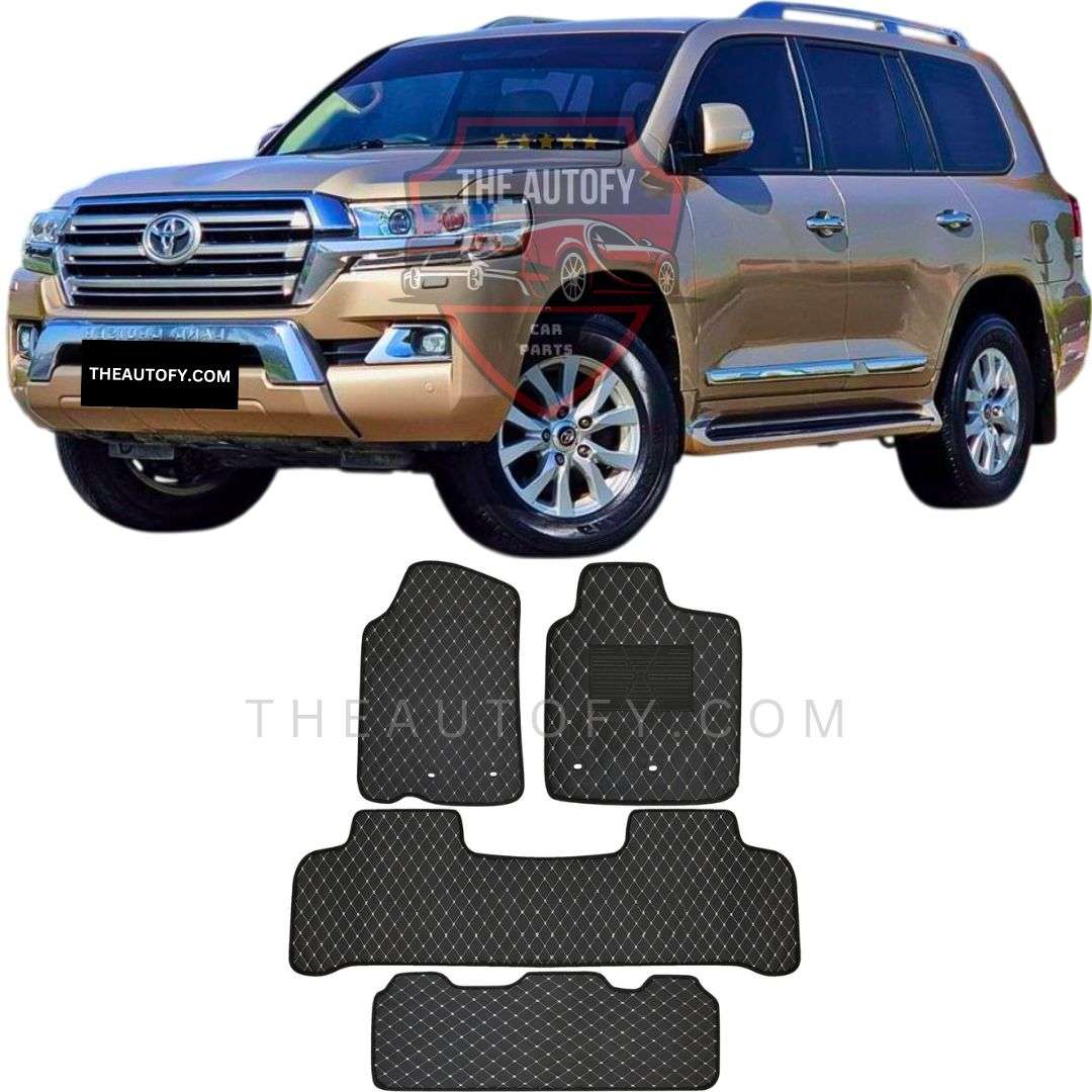 Toyota Land Cruiser FJ200 Floor Mats - Model 2015-2021