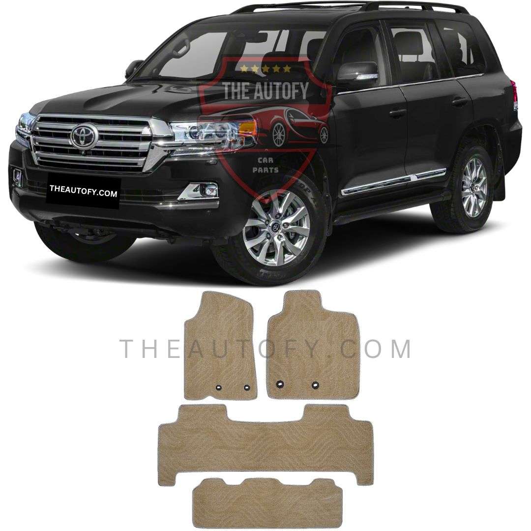 Toyota Land Cruiser FJ200 Floor Mats - Model 2015-2021