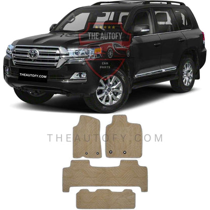Toyota Land Cruiser FJ200 Floor Mats - Model 2015-2021