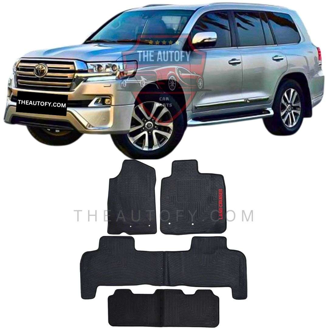 Toyota Land Cruiser FJ200 Floor Mats - Model 2015-2021