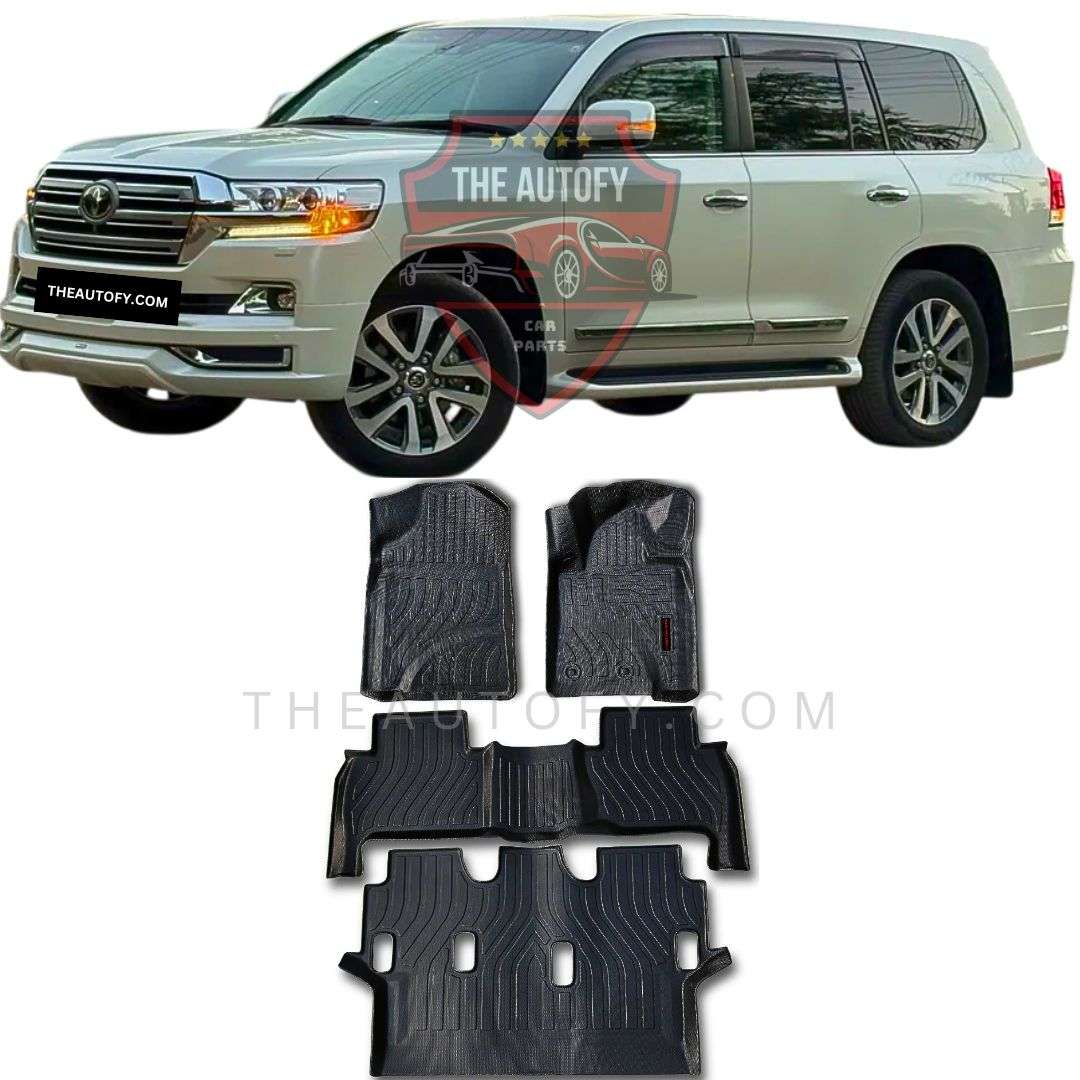 Toyota Land Cruiser FJ200 Floor Mats - Model 2015-2021