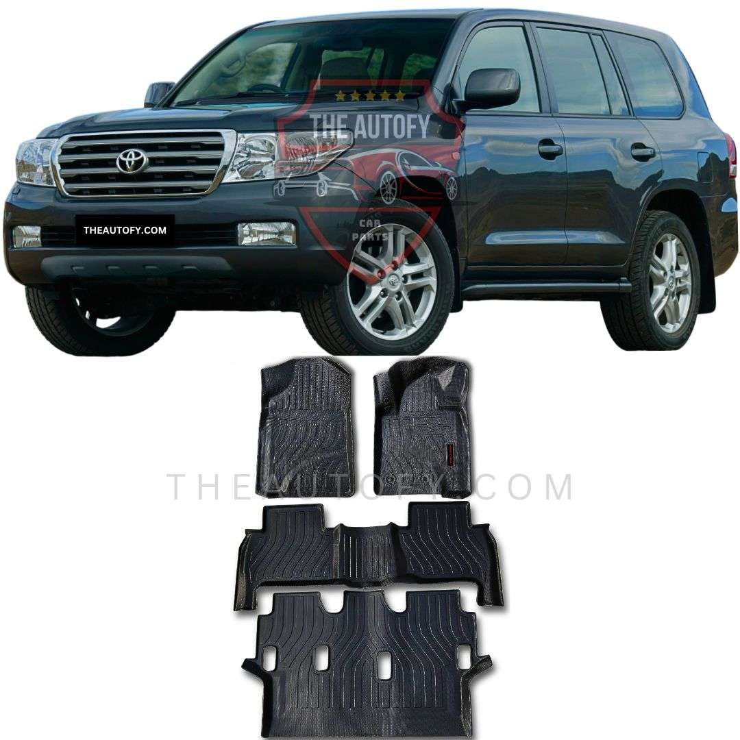 Toyota Land Cruiser FJ200 Floor Mats - Model 2007-2015