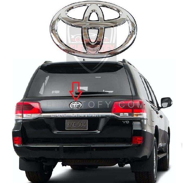 Toyota Land Cruiser LC200 Trunk Logo Monogram - Model 2015-2022