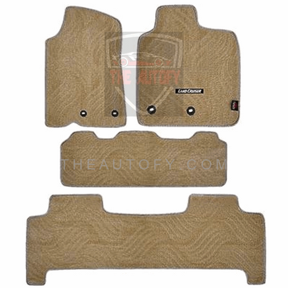 Toyota Land Cruiser LC200 Floor Mats - Model 2015-2022